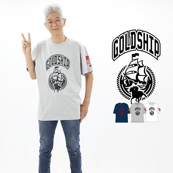 ゴールドシップ・Tシャツ(グレー)