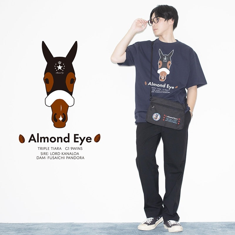 アーモンドアイ・Tシャツ(ネイビー)