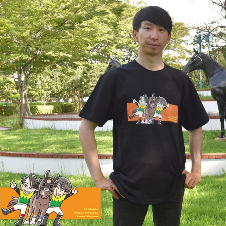 タイトルホルダー・Tシャツ(黒)