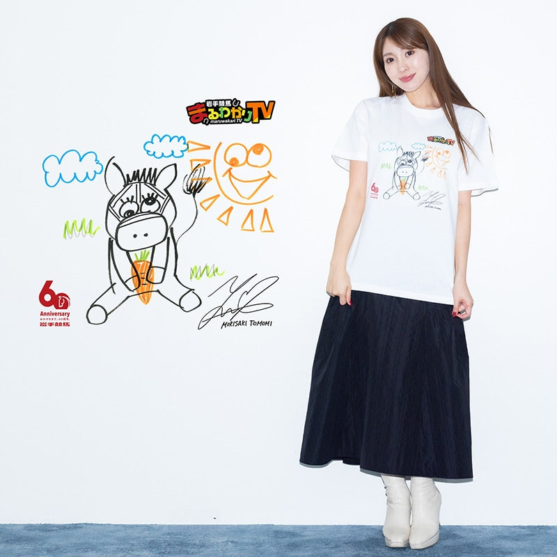 【森咲智美さんデザイン】岩手競馬まるわかりTV・オリジナルTシャツ