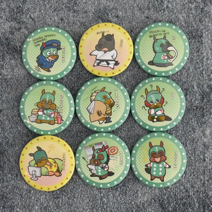 オダギラーズ・缶バッジ(単品)
