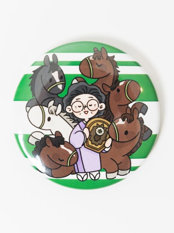 Teamメジロ・缶バッジ