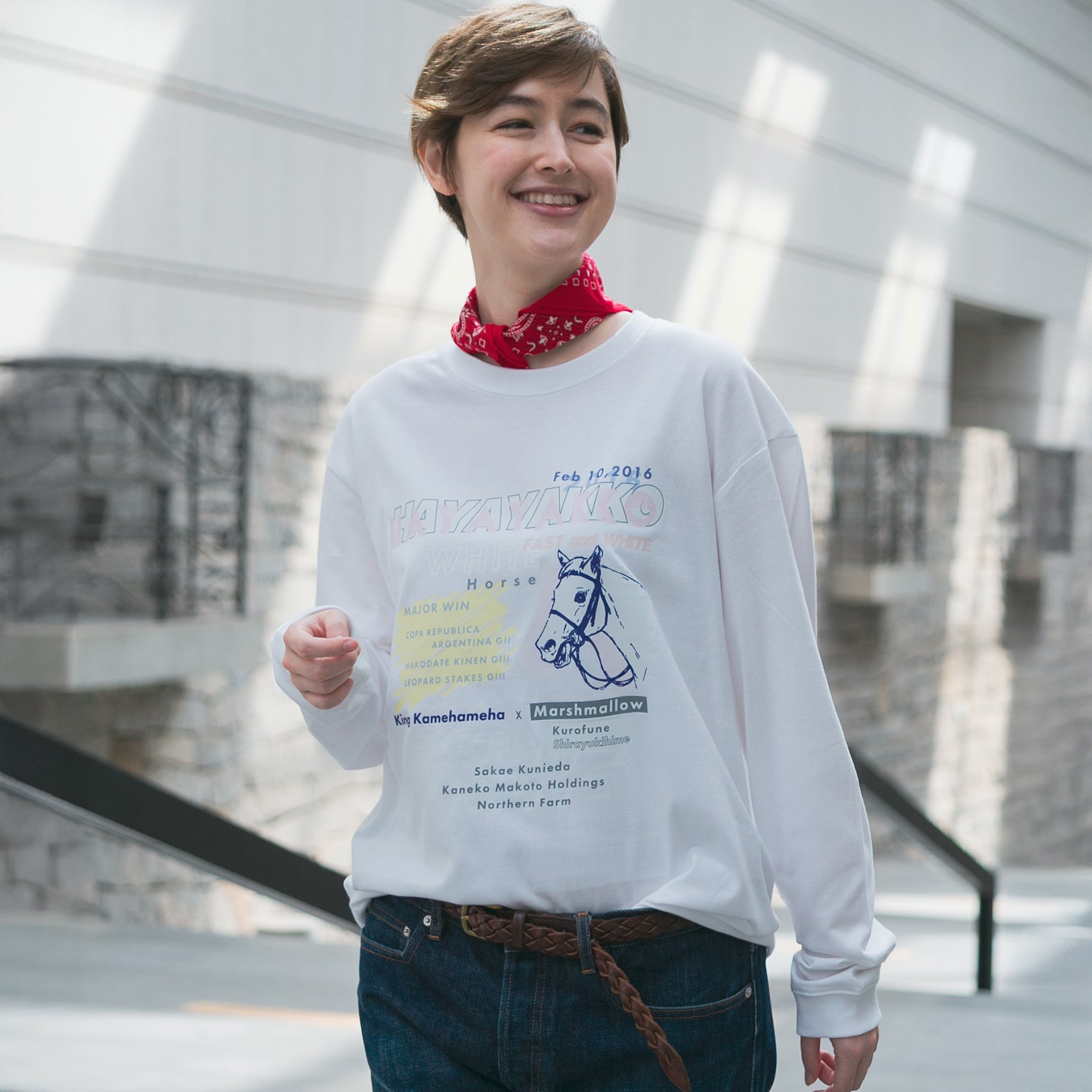 【HORSE GOODS net】ハヤヤッコ・ロングTシャツ