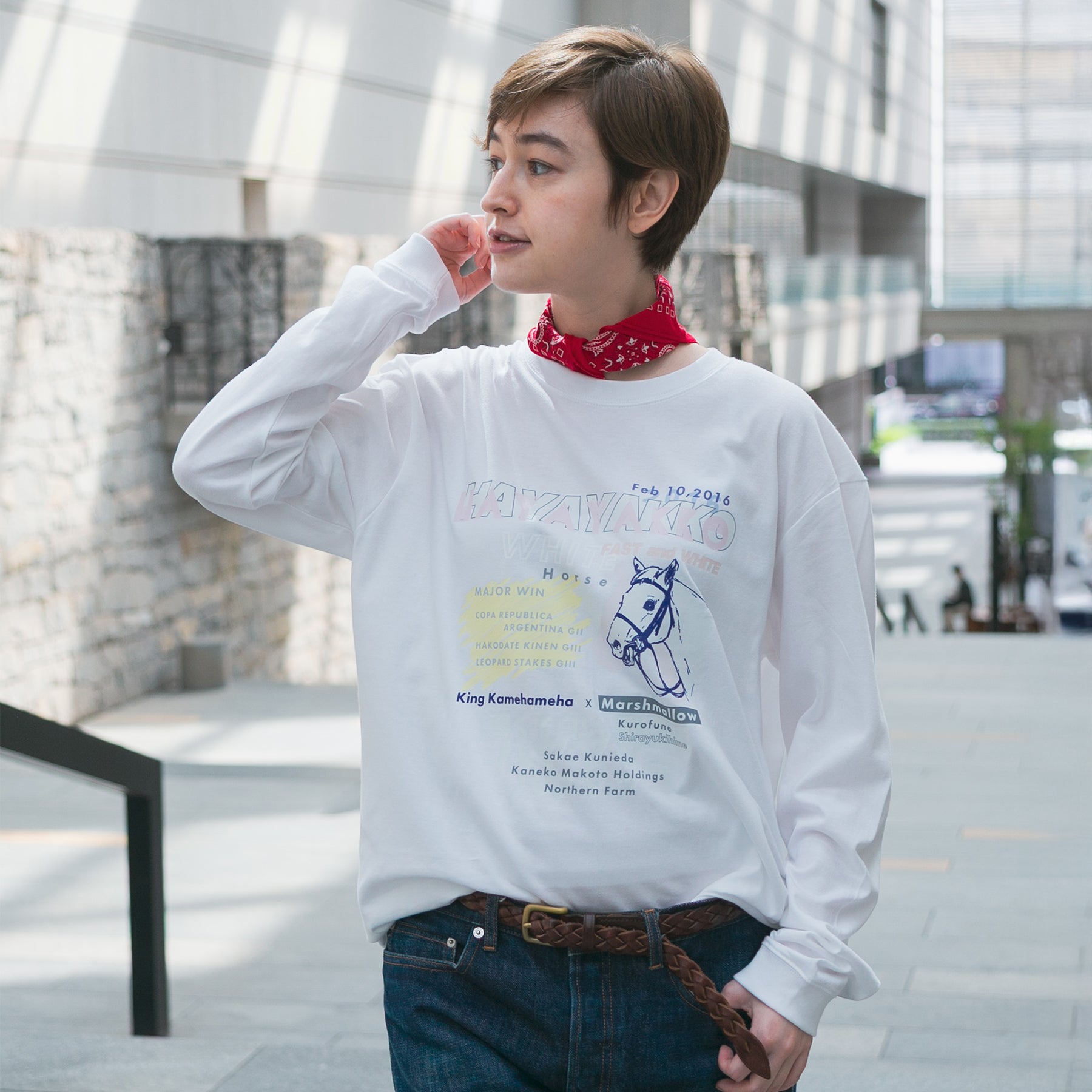 【HORSE GOODS net】ハヤヤッコ・ロングTシャツ