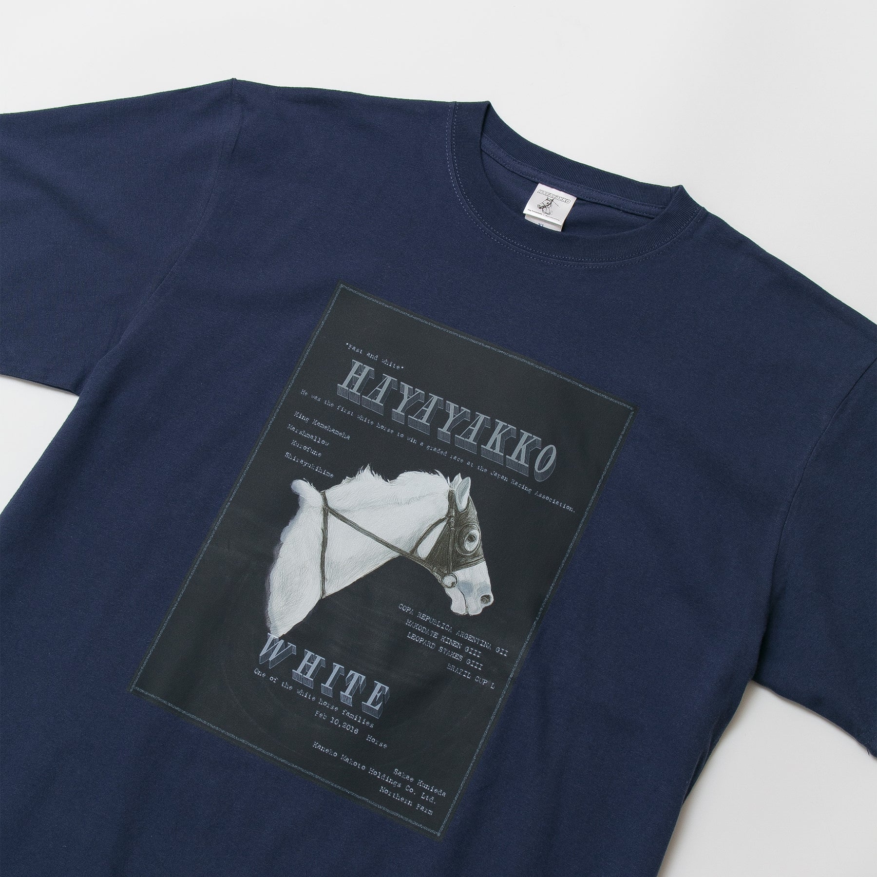 【HORSE GOODS net】ハヤヤッコ・Tシャツ1(ネイビー)