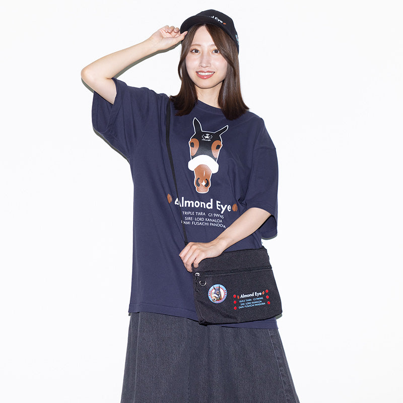 アーモンドアイ・Tシャツ(ネイビー)