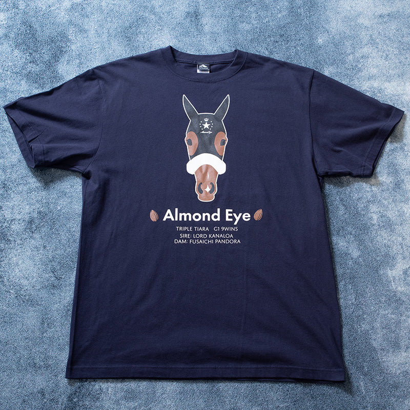 アーモンドアイ・Tシャツ(ネイビー)