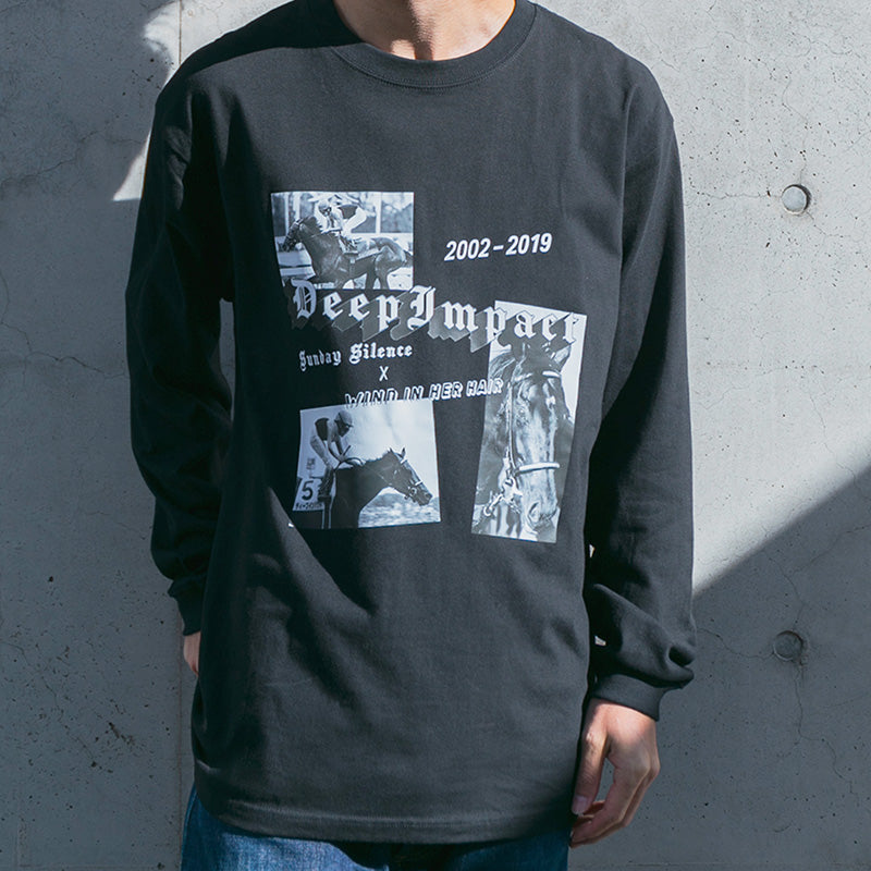 【HORSE GOODS net】ディープインパクト・ロングTシャツ