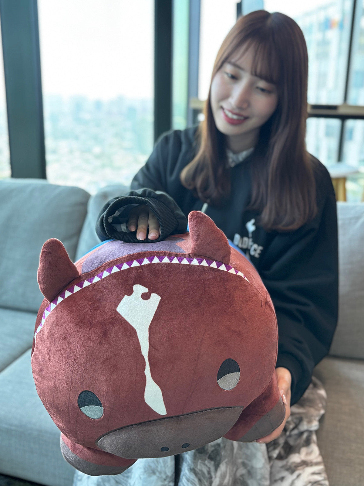 ドウデュース・もちもちぬいぐるみクッション