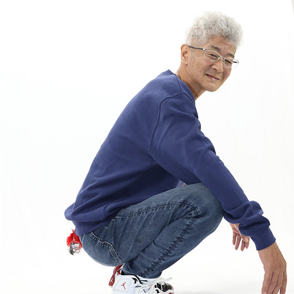 ゴールドシップの赤いボンボンキーホルダー