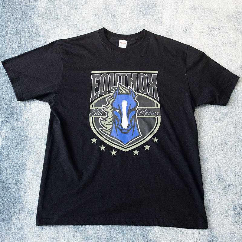 イクイノックス・Tシャツ・エンブレム(黒)