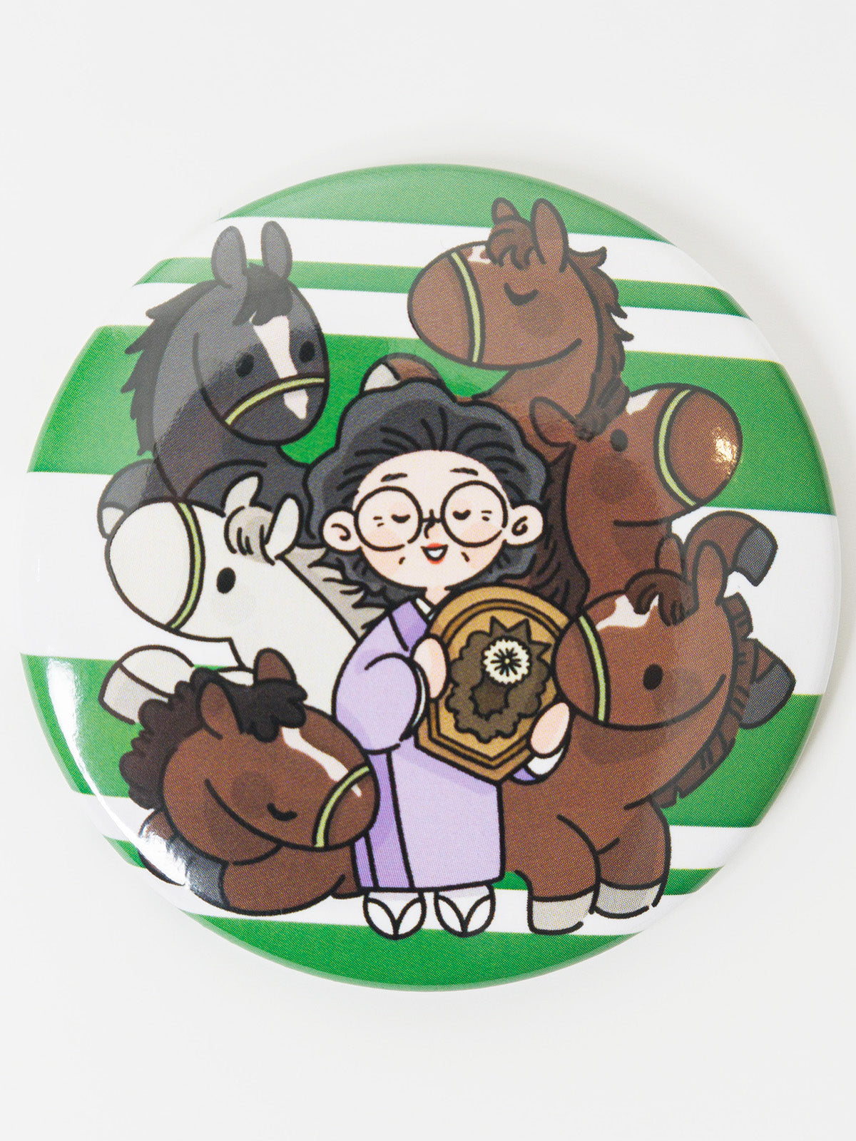 Teamメジロ・缶バッジ