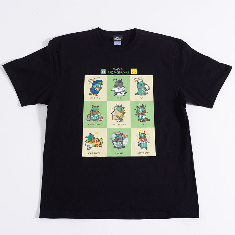 オダギラーズ・Tシャツ(黒)