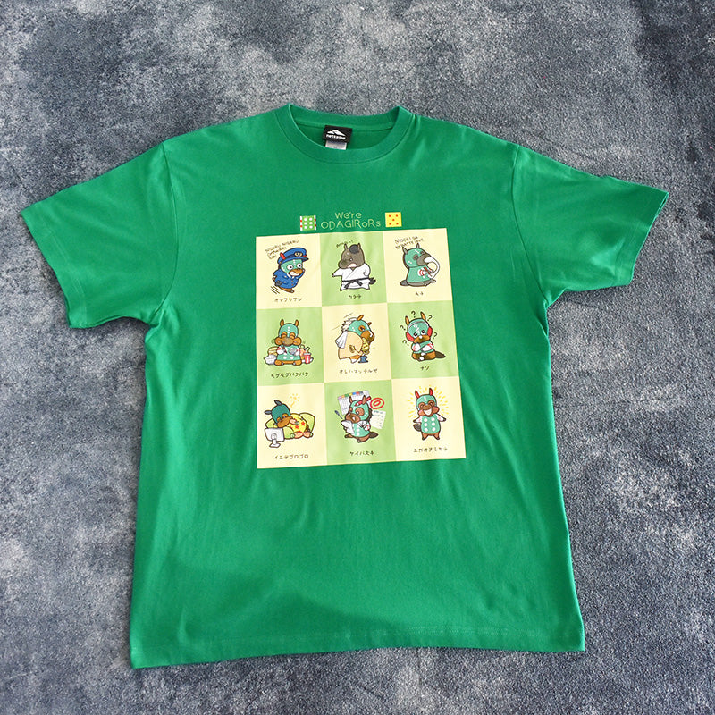 オダギラーズ・Tシャツ(緑)