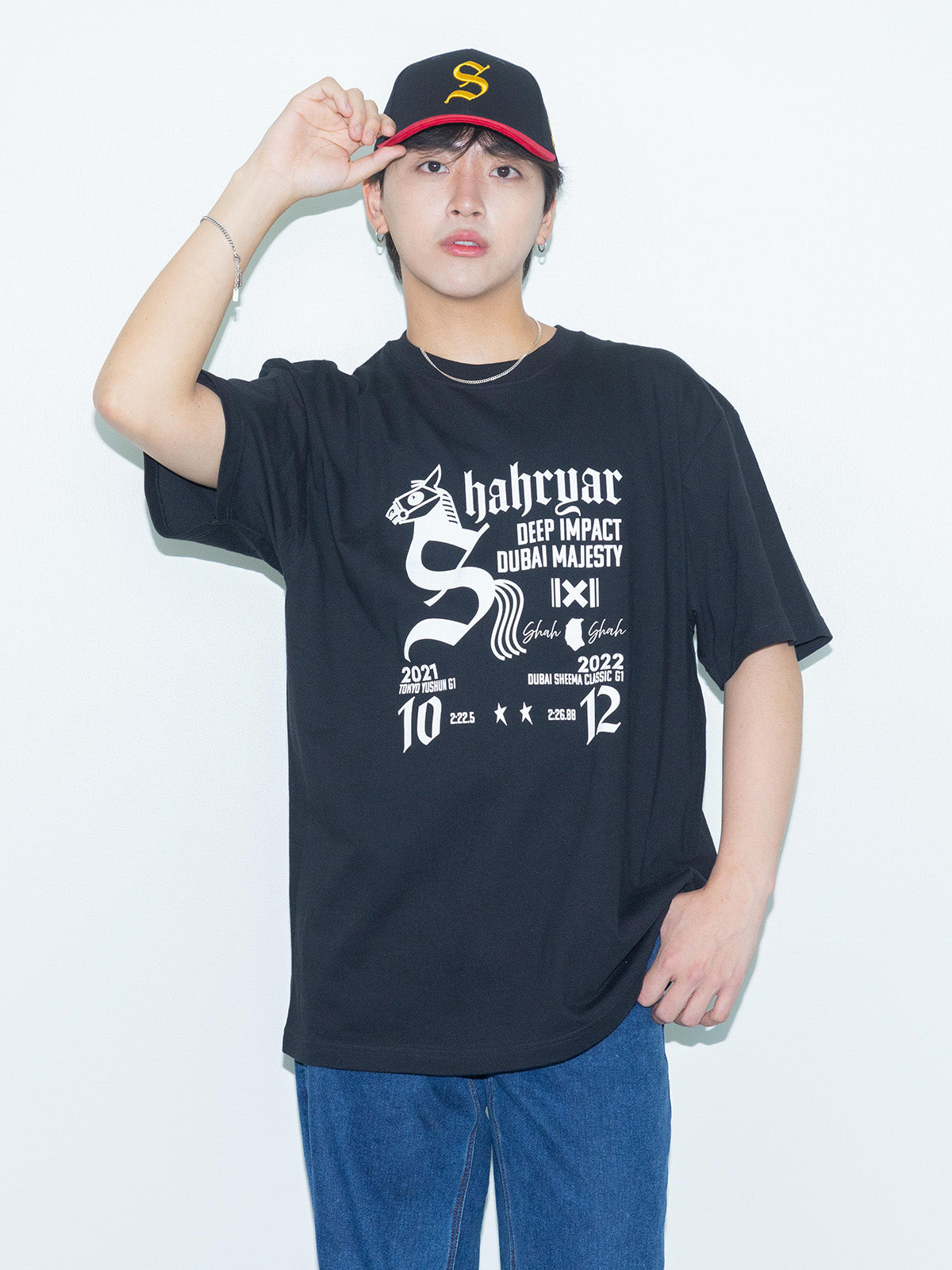シャフリヤール・Tシャツ(黒)