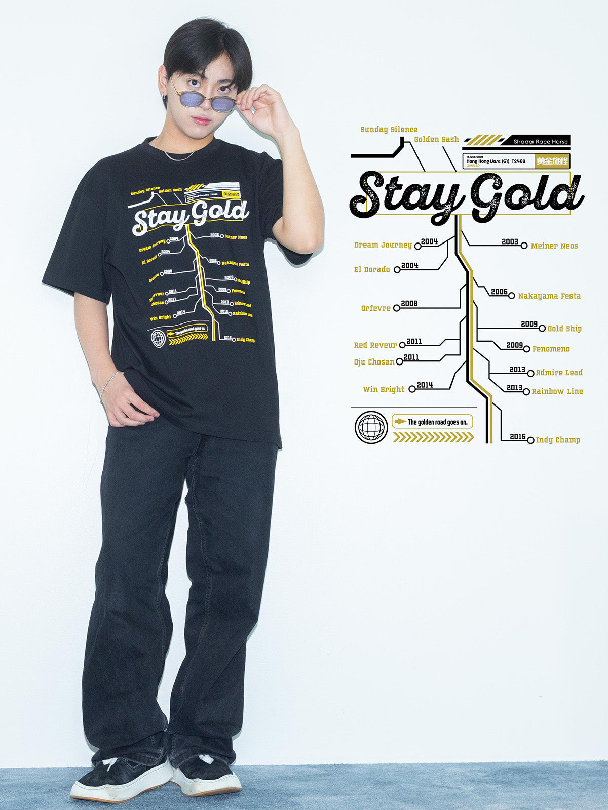 ステイゴールド・TシャツB