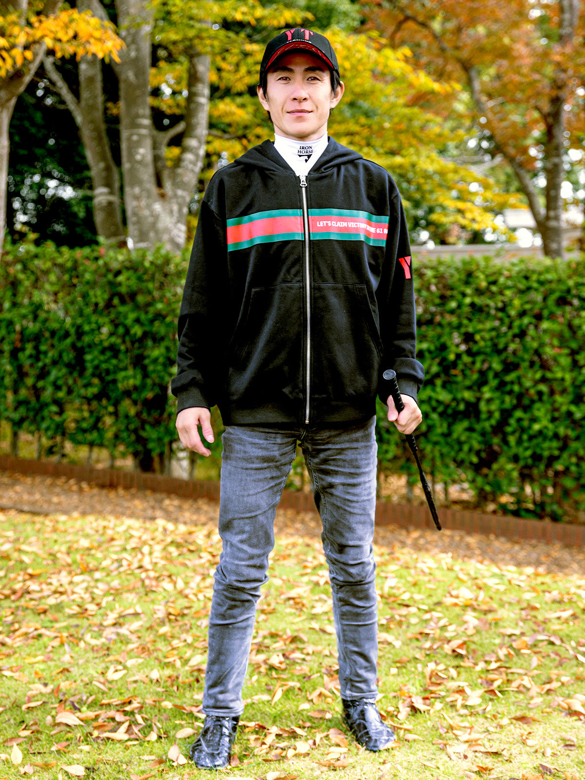 丹内祐次騎手600勝メモリアル・ジップアップパーカー