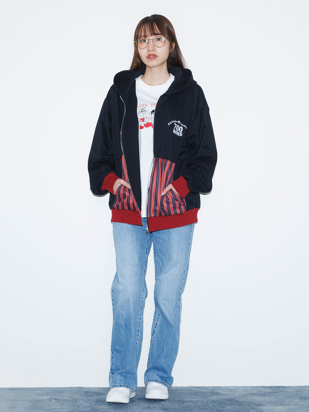 津村明秀騎手700勝メモリアル・ジップアップパーカー