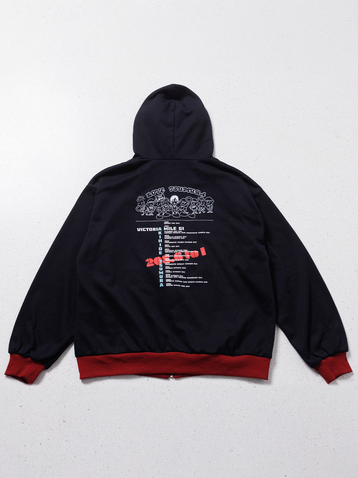 津村明秀騎手700勝メモリアル・ジップアップパーカー