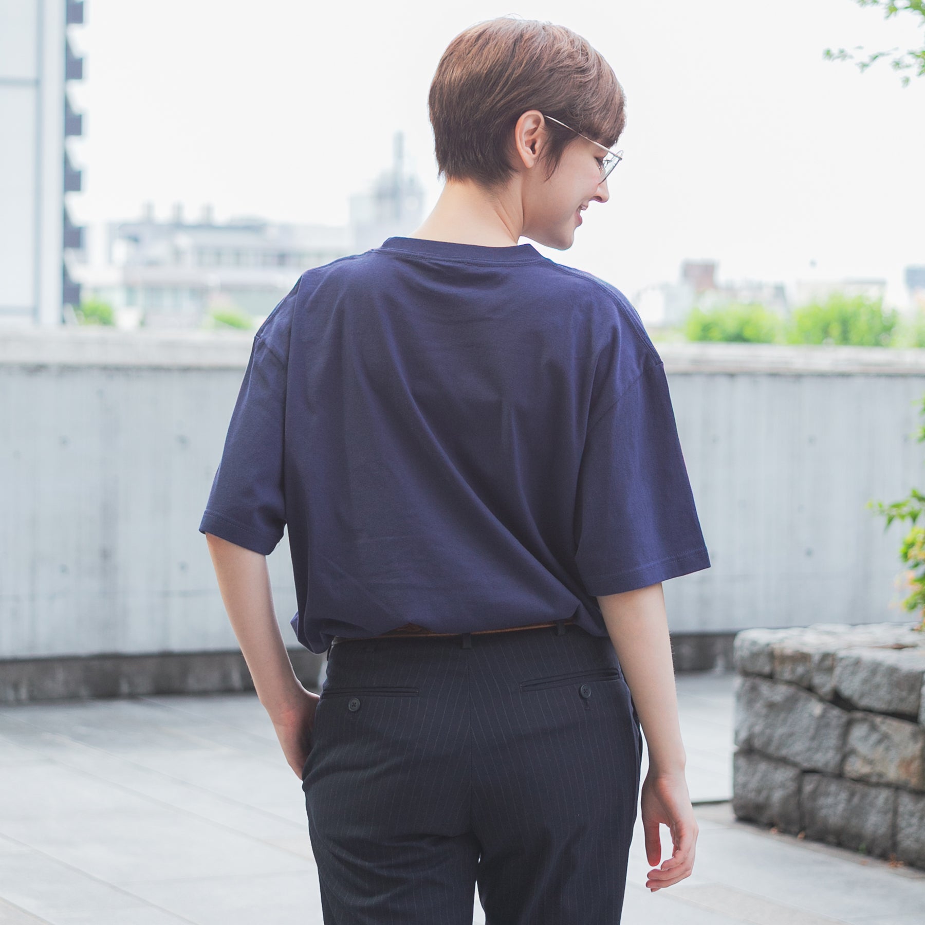 【HORSE GOODS net】ハヤヤッコ･Tシャツ1(ネイビー)