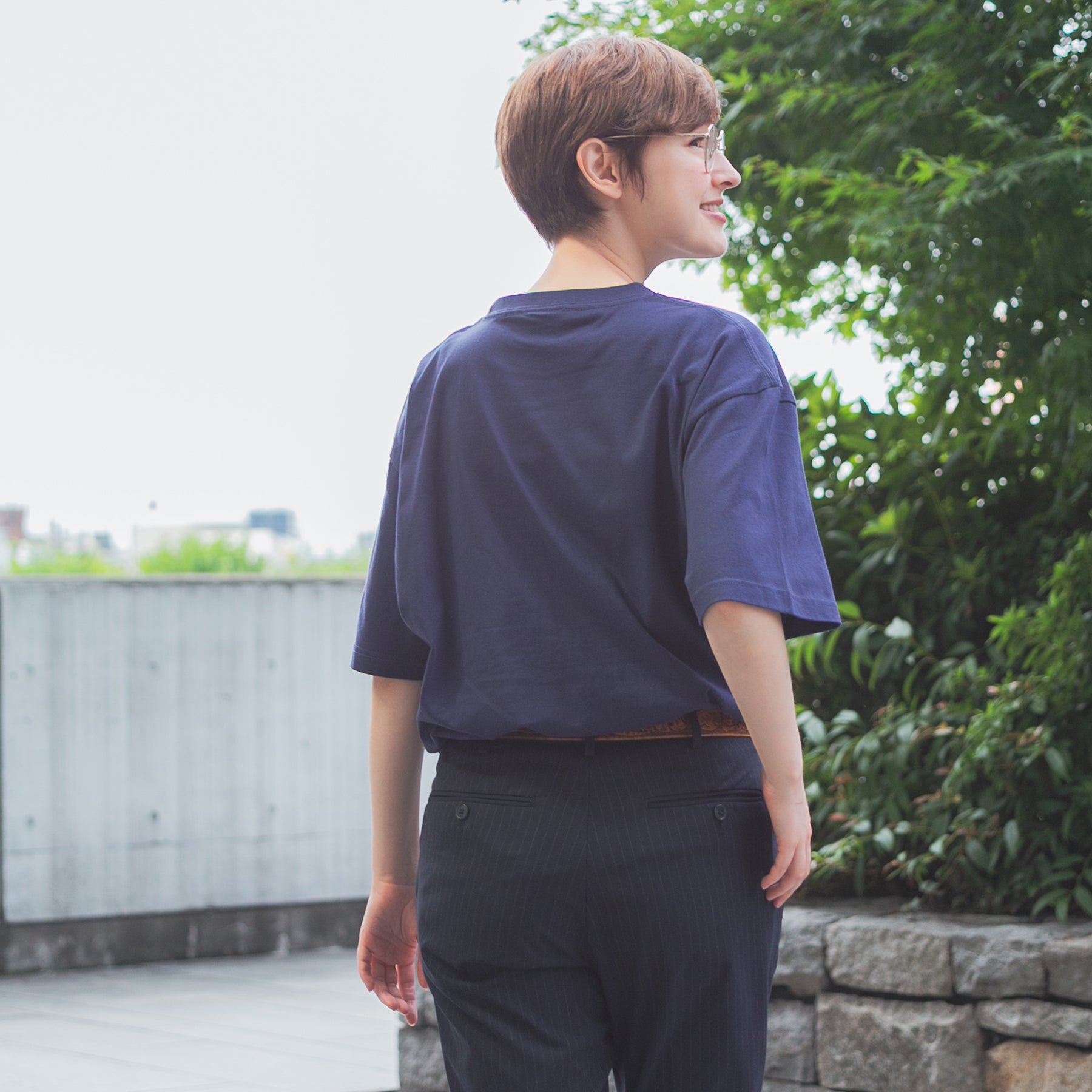 【HORSE GOODS net】ハヤヤッコ･Tシャツ1(ネイビー)