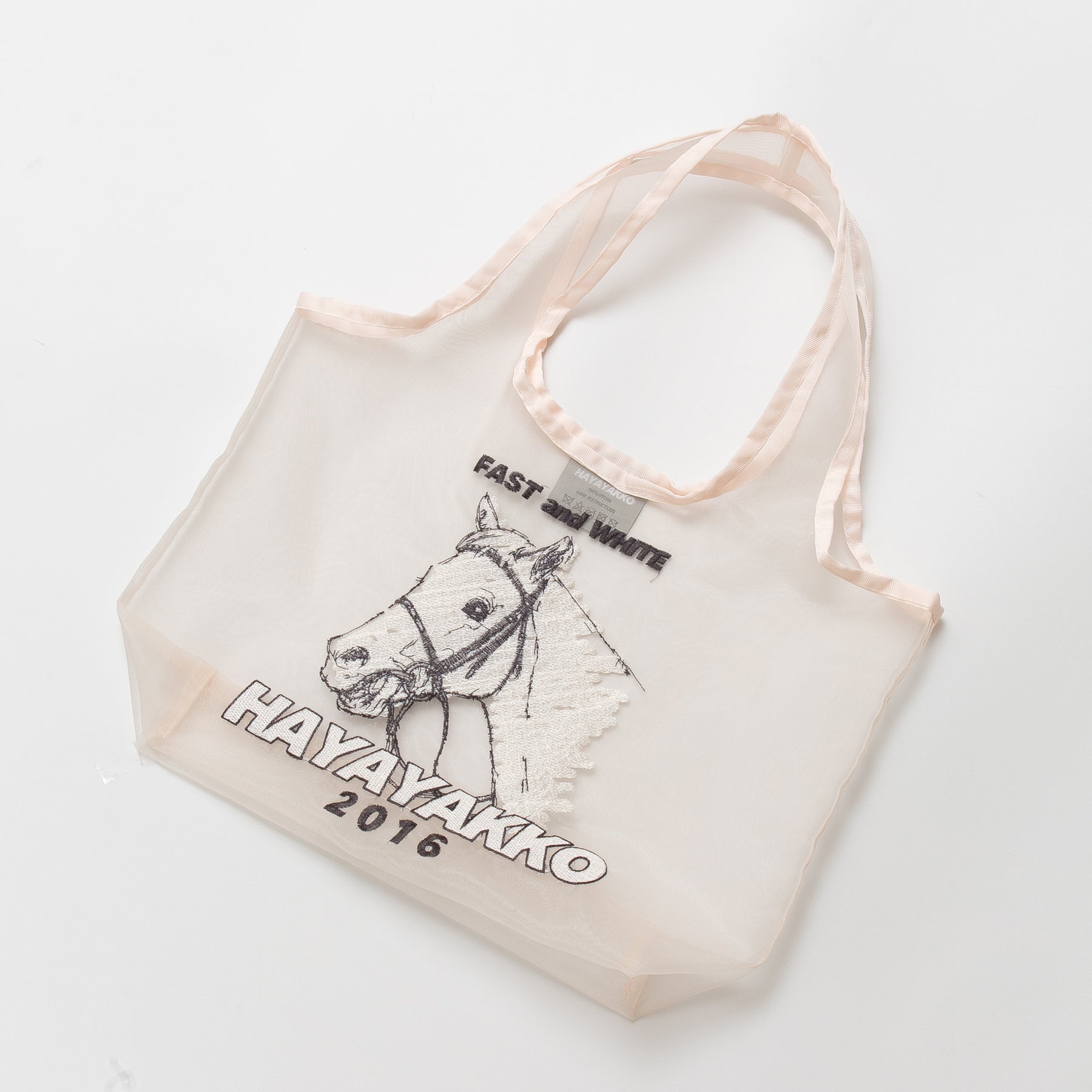 【HORSE GOODS net】ハヤヤッコ･刺繍トートバッグ