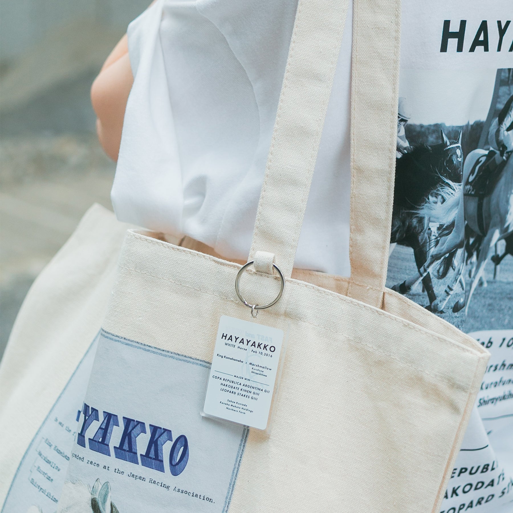 【HORSE GOODS net】ハヤヤッコ･アクリルキーホルダーB