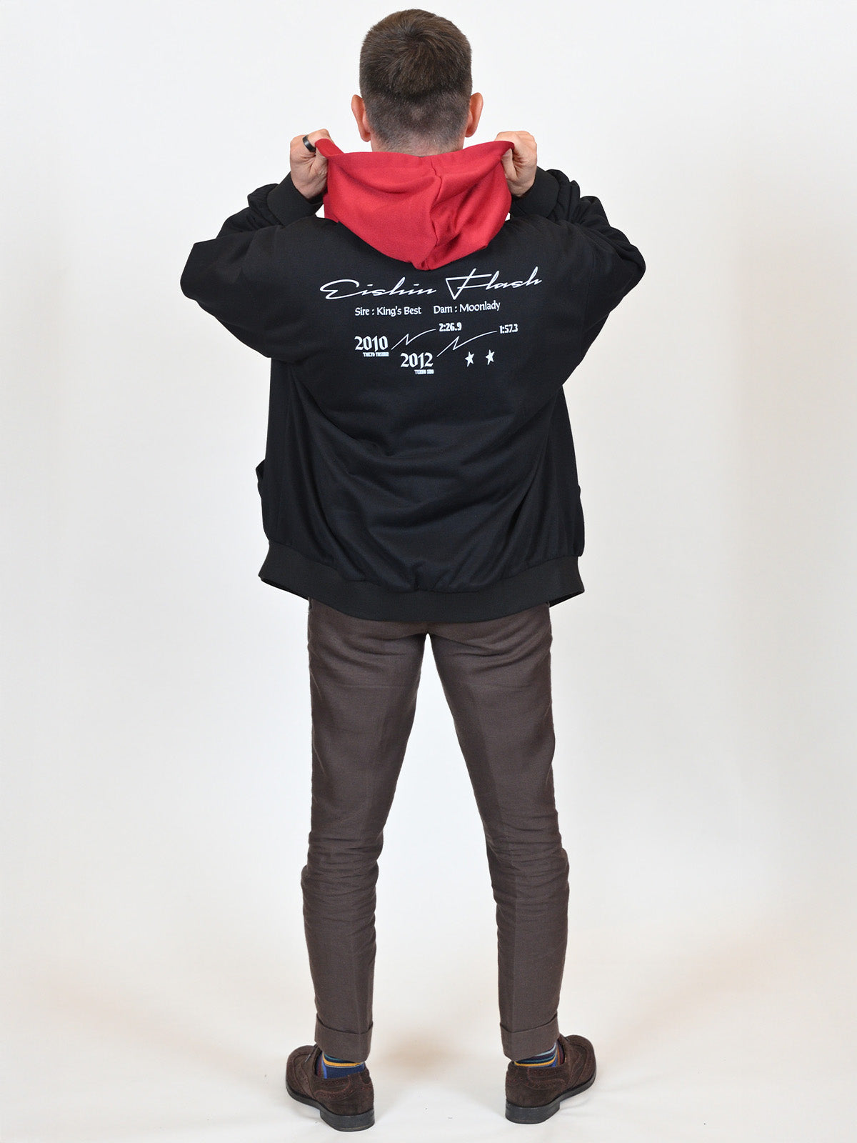 エイシンフラッシュ･ジップアップパーカー