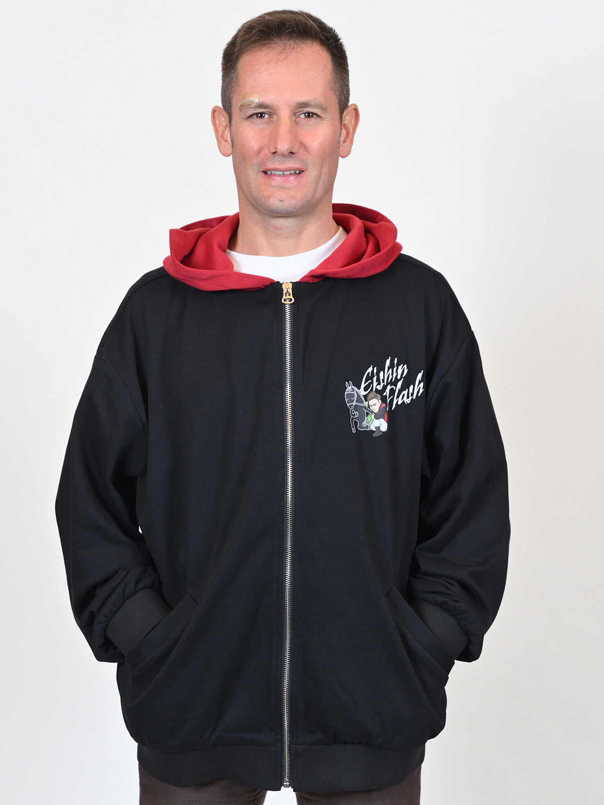 エイシンフラッシュ･ジップアップパーカー