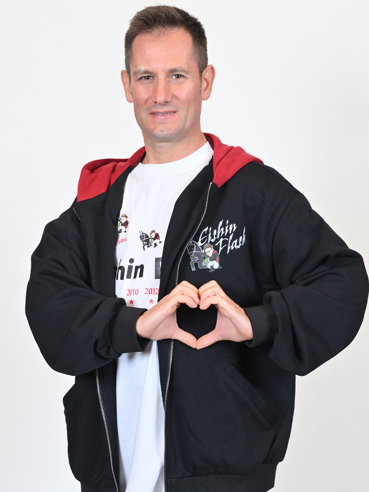 エイシンフラッシュ･ジップアップパーカー