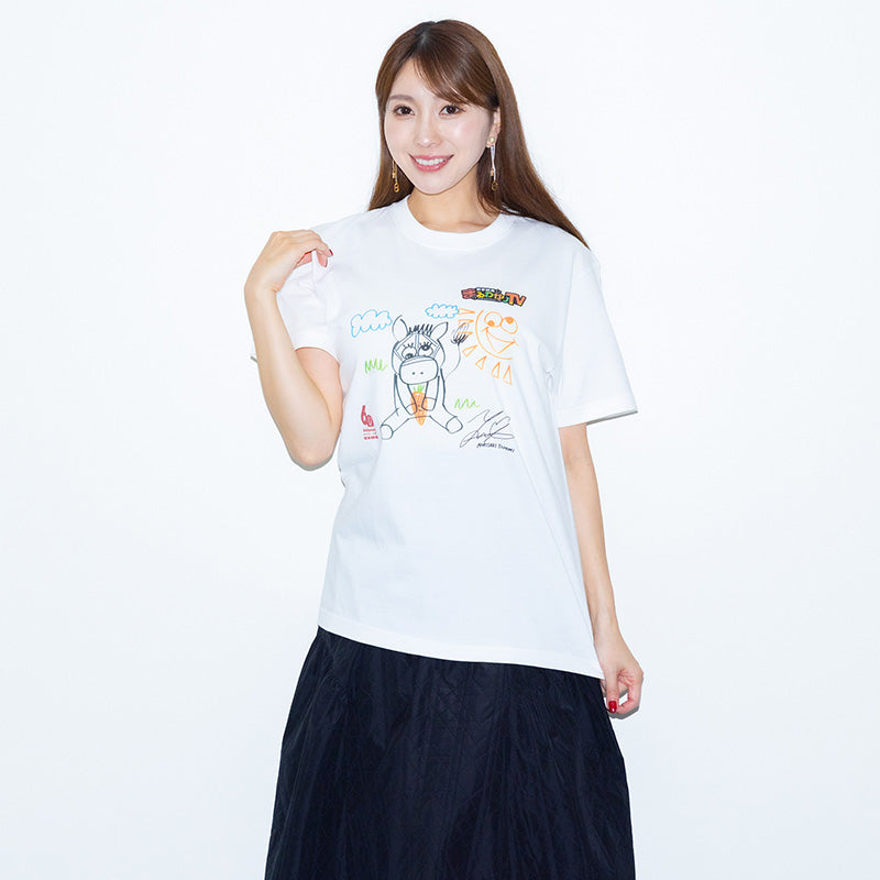 【森咲智美さんデザイン】岩手競馬まるわかりTV･オリジナルTシャツ