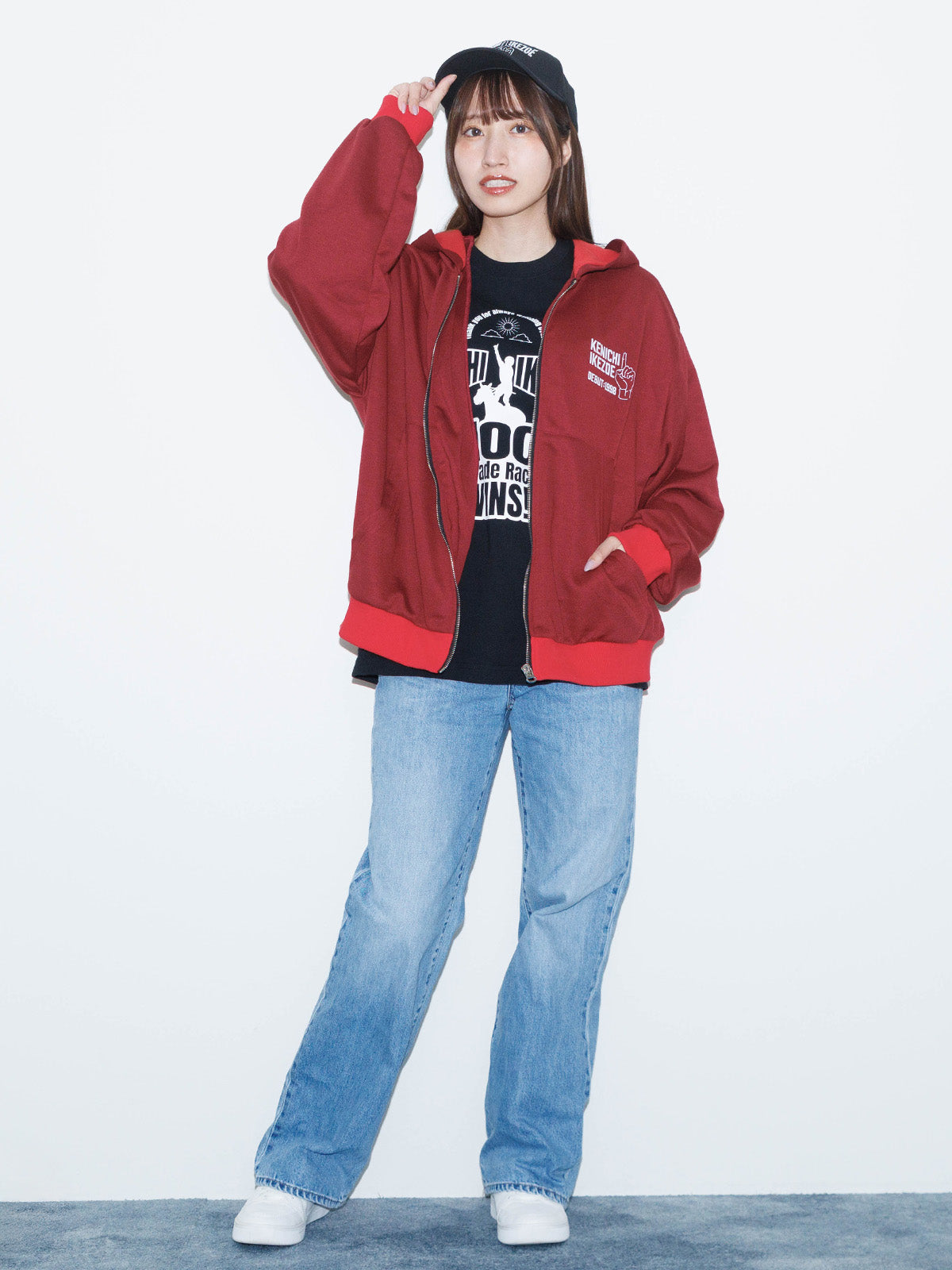 池添謙一騎手重賞100勝メモリアル･ジップアップパーカー