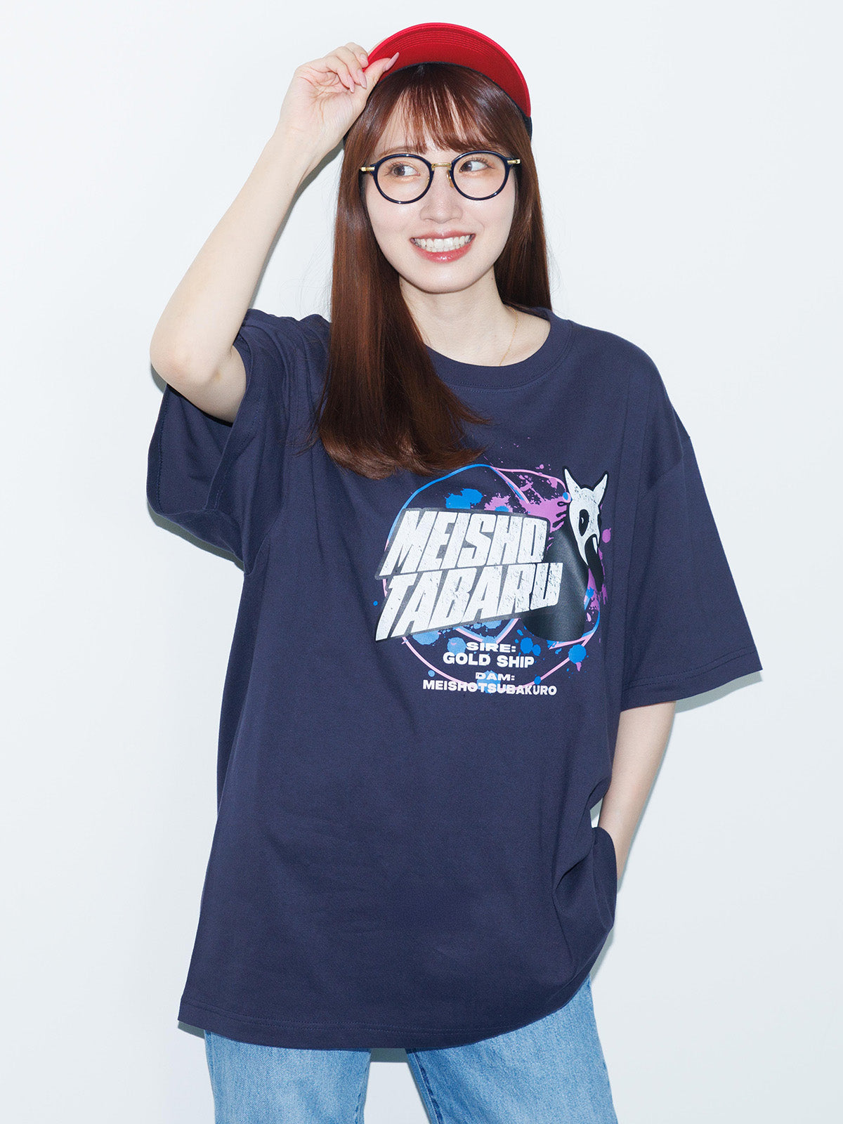 メイショウタバル･Tシャツ(ネイビー)
