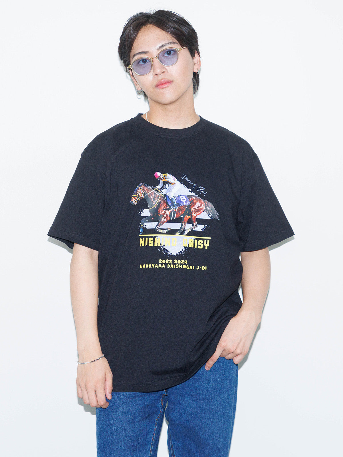 ニシノデイジー･Tシャツ(黒)