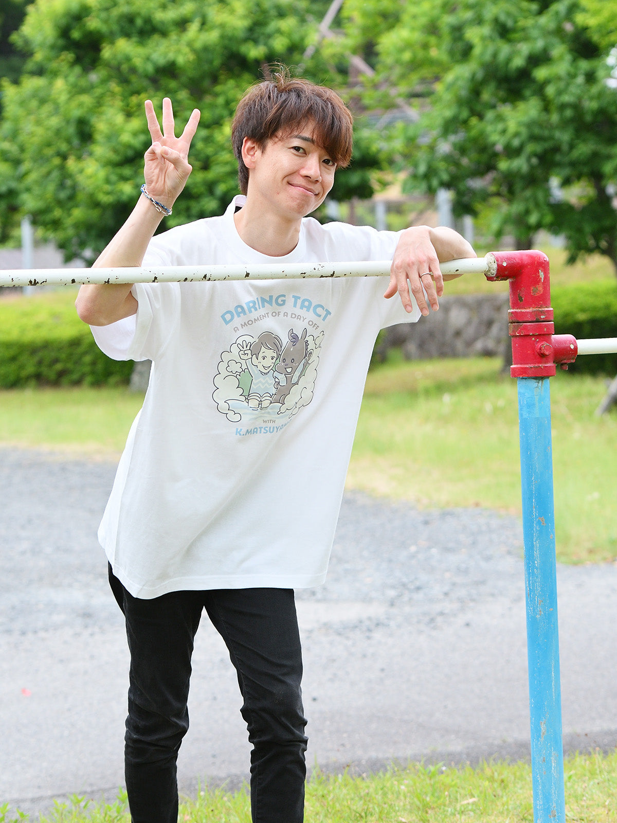 デアリングタクト･Tシャツ(白)
