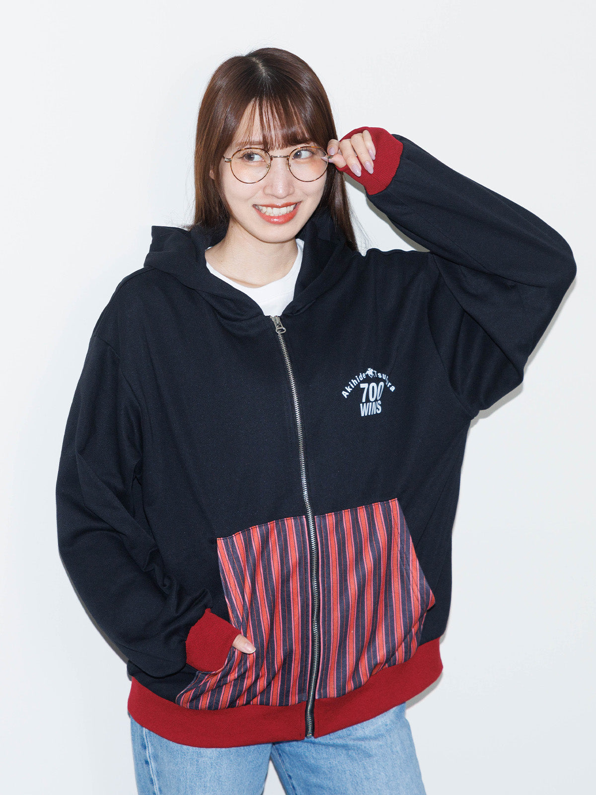 津村明秀騎手700勝メモリアル･ジップアップパーカー