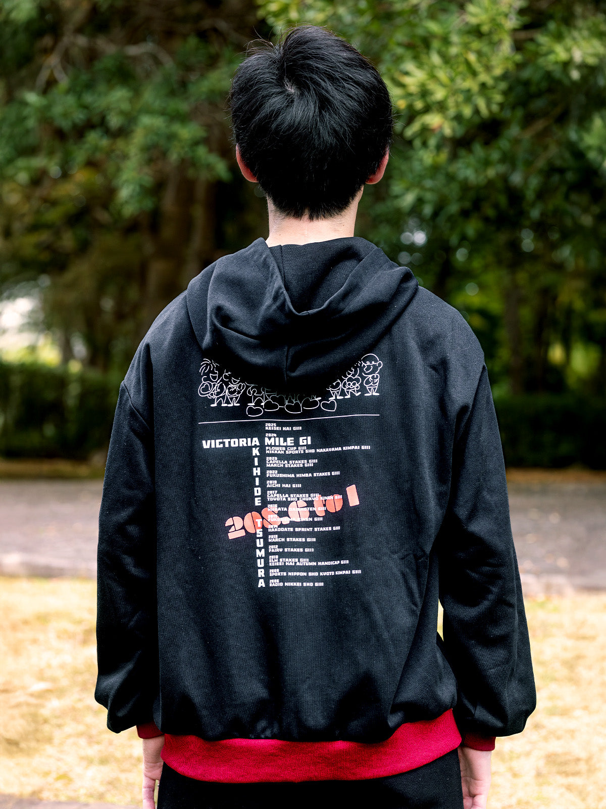 津村明秀騎手700勝メモリアル･ジップアップパーカー